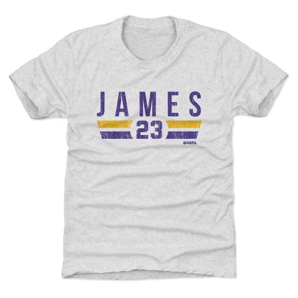 500 Level Lebron James Youth Shirt - Lebron James Los Angeles Font